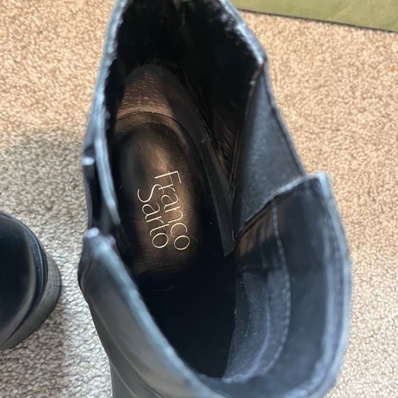 Franco Sarto Ankle boot with silver front detail - Picture 4 of 5